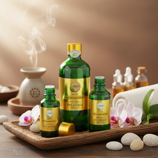 Tinh dầu xông thơm phòng CAROLINE hương Nước hoa cao cấp Spa Unique Full Size Mini, thơm sang mát dịu