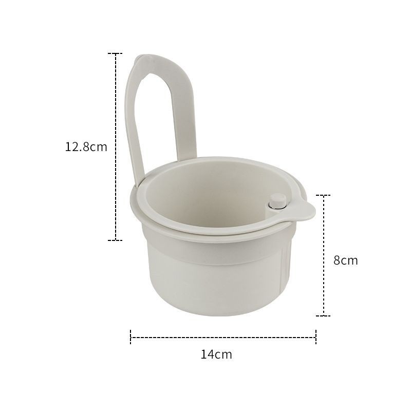 Giỏ Lọc Rác Thông Minh Treo Vòi - Xả Rác Một Chạm, Bếp Sạch Không Tắc Nghẽn