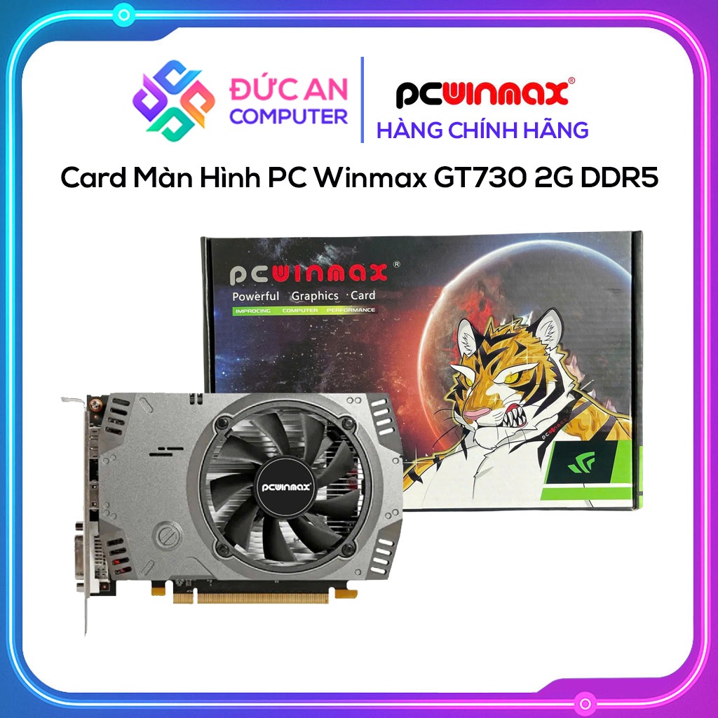 Card Màn Hình PC Winmax GT730 2GB DDR5 | Shopee Việt Nam