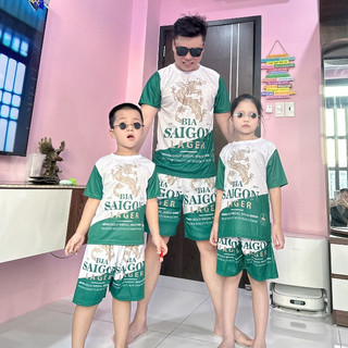Set Đồ Bộ Quần Áo Unisex Thời Trang Basic Độc Lạ Sài Gòn Nam Nữ Mặc Nhà Đi Chơi Tập Gym KL2