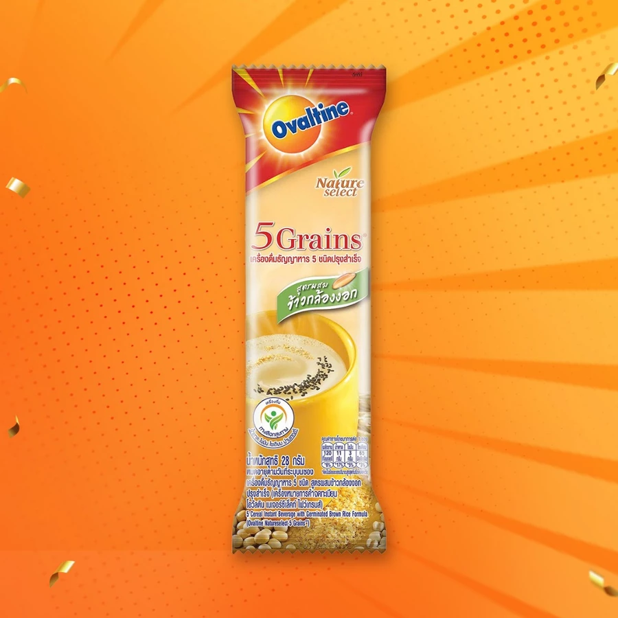 Túi ngũ cốc 5 loại hạt Ovaltine (13 GÓI x 28G)