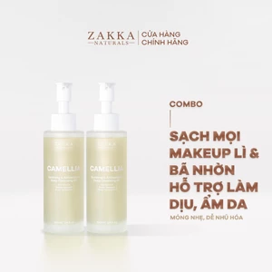 Combo 2 Dầu Tẩy Trang Zakka Naturals Soothing & Antioxidant Deep Cleansing Oil 100ml