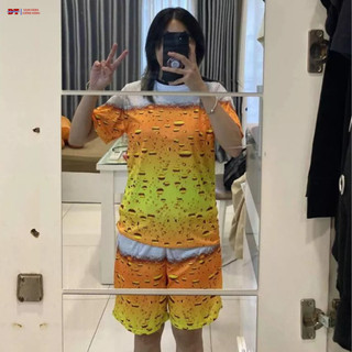Bộ thể thao Unisex ⚡️ VẢI MÁT ⚡️ SÉT ĐỒ MẶC Nhà Nam Nữ họa tiết BỌT BIA phong cách thể thao KL2