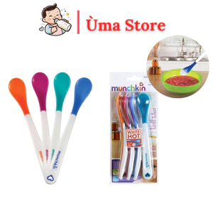 Thìa ăn dặm báo nóng Munchkin cho bé (giá bán lẻ 1 chiếc)