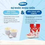 Thùng 90 gói sữa chua sấy vị chuối Yobite 20gr sữa chua sấy thăng hoa Nhật Bản hỗ trợ hệ tiêu hóa — ảnh 3