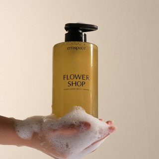 Sữa tắm emspace hương nước hoa Flower Shop nữ tính, dịu dàng 580ml Dưỡng ẩm, Lưu hương nhẹ nhàng
