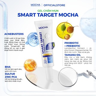 Combo Gel Chấm Mụn Và Kem Giảm Thâm MOCHA, Chăm Sóc Mụn -  Thâm Chuyên Sâu(14150+14273)