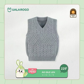 Áo gile len ualarogo sale lẻ sz