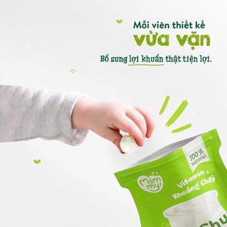 Sữa chua sấy Mămmy cho bé nguyên chất, táo, tổ yến, dâu, chuối hỗ trợ tiêu hóa bé từ 6 tháng