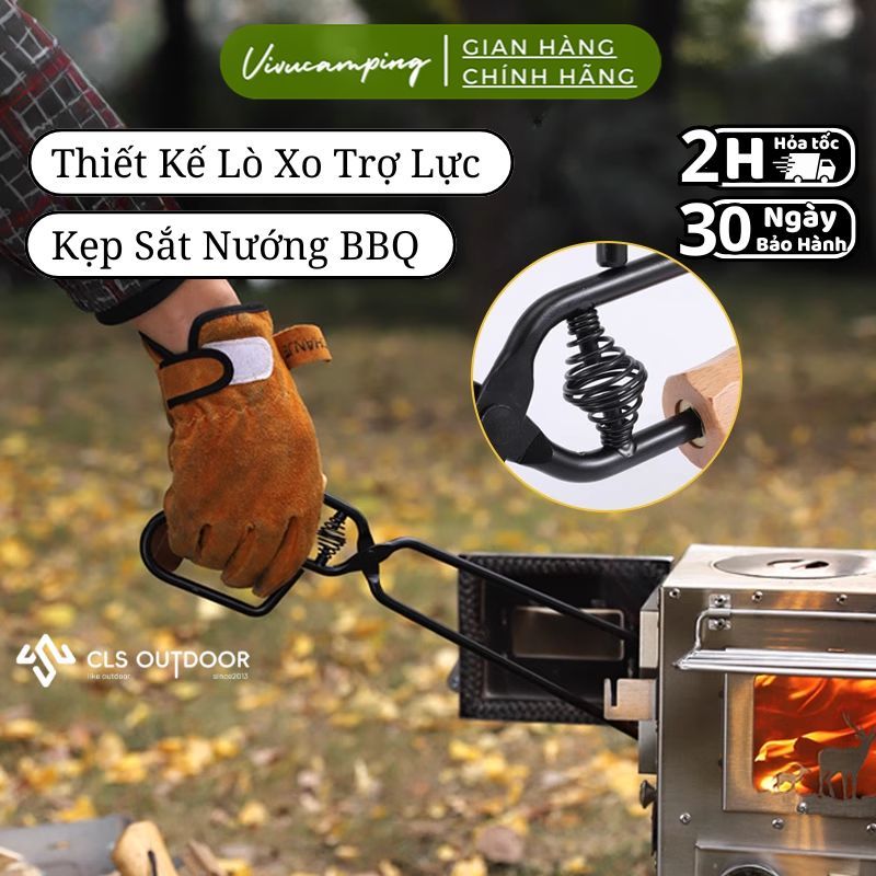 Kẹp Gắp Rác Dã Ngoại Chất Liệu Thép Chống Gỉ Tiện Dụng, Kẹp Gắp Than ...