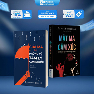 Sách Giải mã cơ chế phòng vệ tâm lý con người & Mật mã cảm xúc: 5 bước giúp bạn giải phóng bẫy cảm xúc