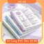 Vỏ Bìa Sổ Còng A5 B5 PVC Dẻo Trong Suốt Màu Pastel, Lõi Giấy Refill Sổ Còng (Bán Rời)