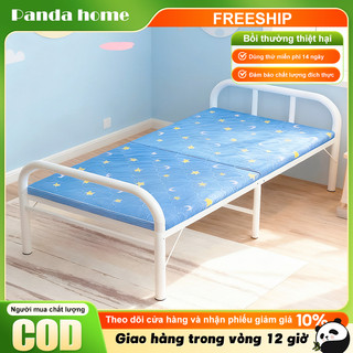 Panda giường gấp gọn Khung Thép Cao Cấp, Chắc Chắn,Giường Gấp Gọn Nhẹ, Bền Bỉ Dài 1M9