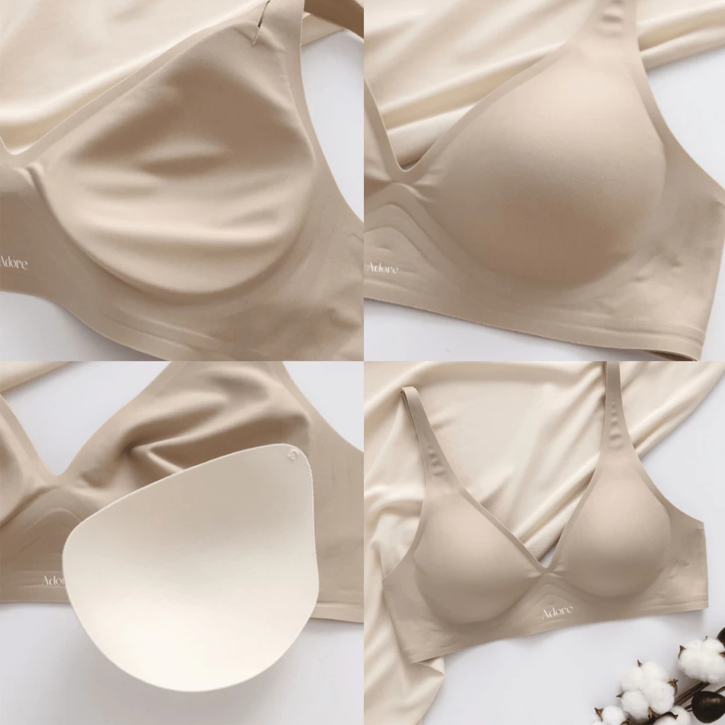 Áo Su Tàng Hình Không Gọng Không Đường May Chống Chảy Xệ ADORE AD008