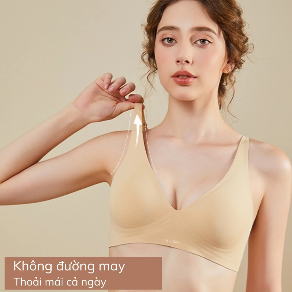 Áo Su Tàng Hình Không Gọng Không Đường May Chống Chảy Xệ ADORE AD008