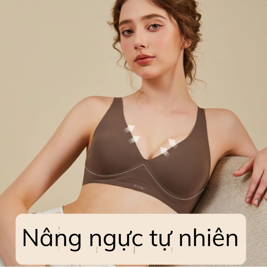 Áo Su Tàng Hình Không Gọng Không Đường May Chống Chảy Xệ ADORE AD008