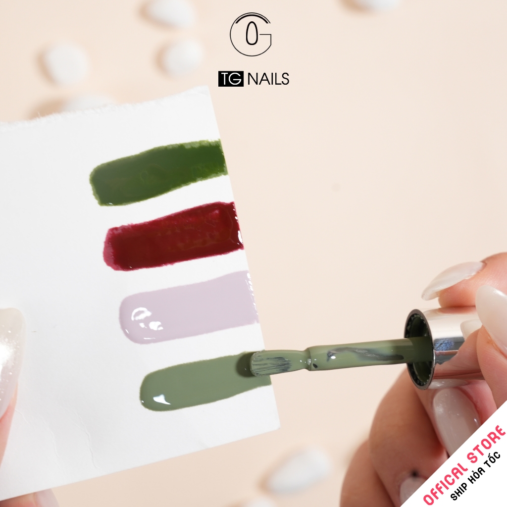 Set sơn gel 18 màu TG cọ tròn chai 10g thời thượng