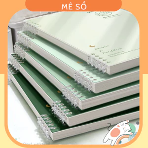 Sổ Còng Nhựa, Bìa Sổ Còng B5 A5 Chữ Goodtime MESO - Vở Còng Khuyết Còng, Lõi giấy Refill Sổ Còng