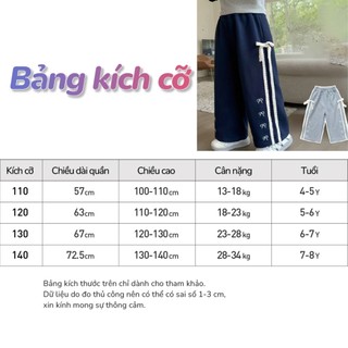QuầN RộNg HàN QuốC Cho Bé GáI ThiếT Kế ThờI Trang VớI HọA TiếT BươM BướM QuầN DàI Cho Bé GáI