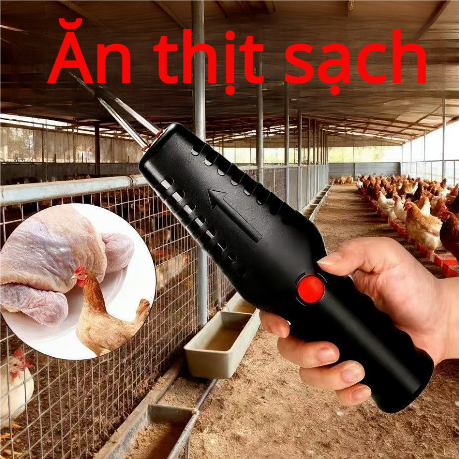 Máy Nhổ Lông Vịt Sạc Pin, Máy Loại Bỏ Lông Nhỏ Của Gà Vịt Cầm Tay Thế Hệ Mới Công Suất Cao, HOT