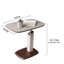 Bàn Trà, Bàn Đọc Sách Làm Việc Nâng Hạ Thông Minh – Mặt Da Cao Cấp, Điều Chỉnh 55–77cm, Xoay Đa Hướng