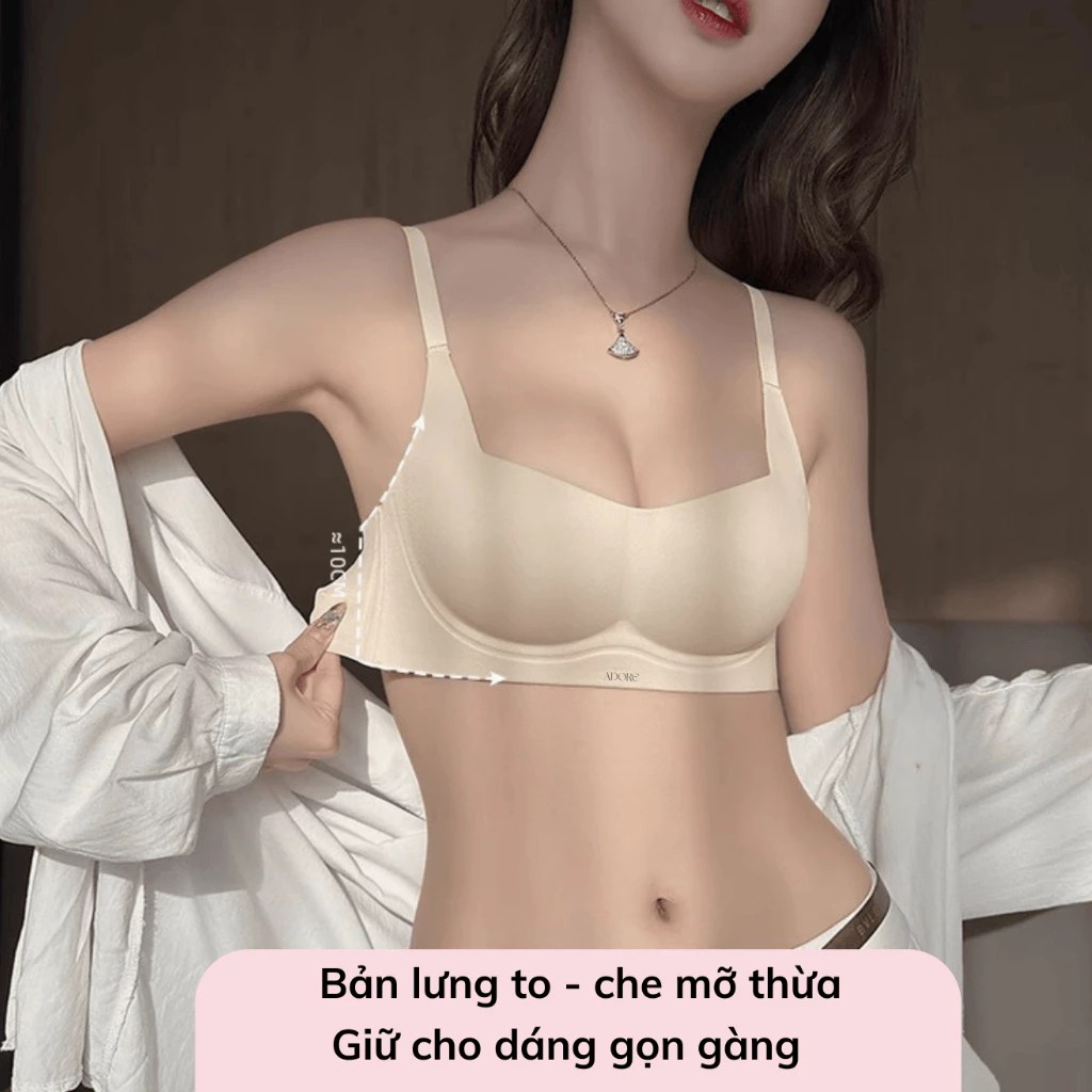 Áo Lót Su Băng Định Hình Ngực ADORE AD007 Chống Chảy Xệ Che Ôm Gọn Lưng  - Adore Global