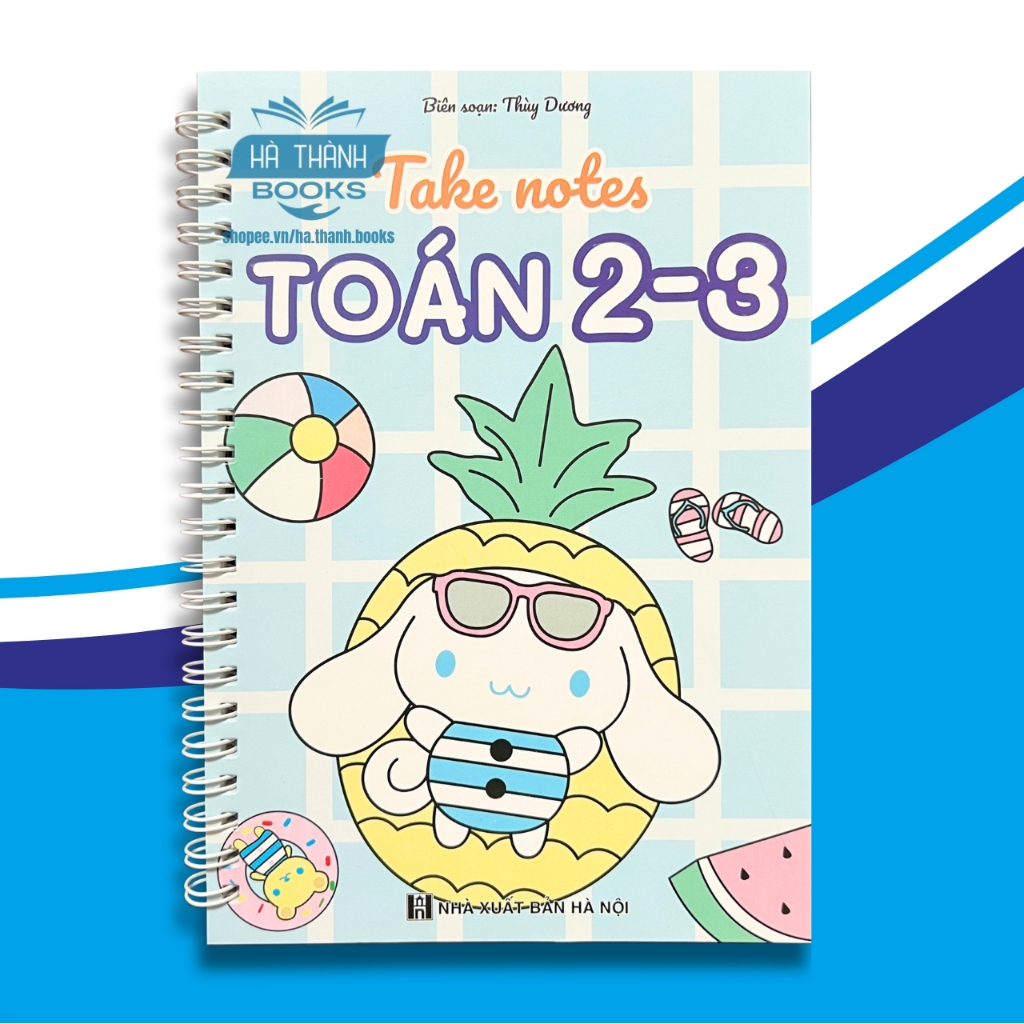 Sổ tay Take Note Toán lớp 2 – lớp 3 (Học nhanh, nhớ lâu, giúp học tốt Toán lớp 2 - 3)