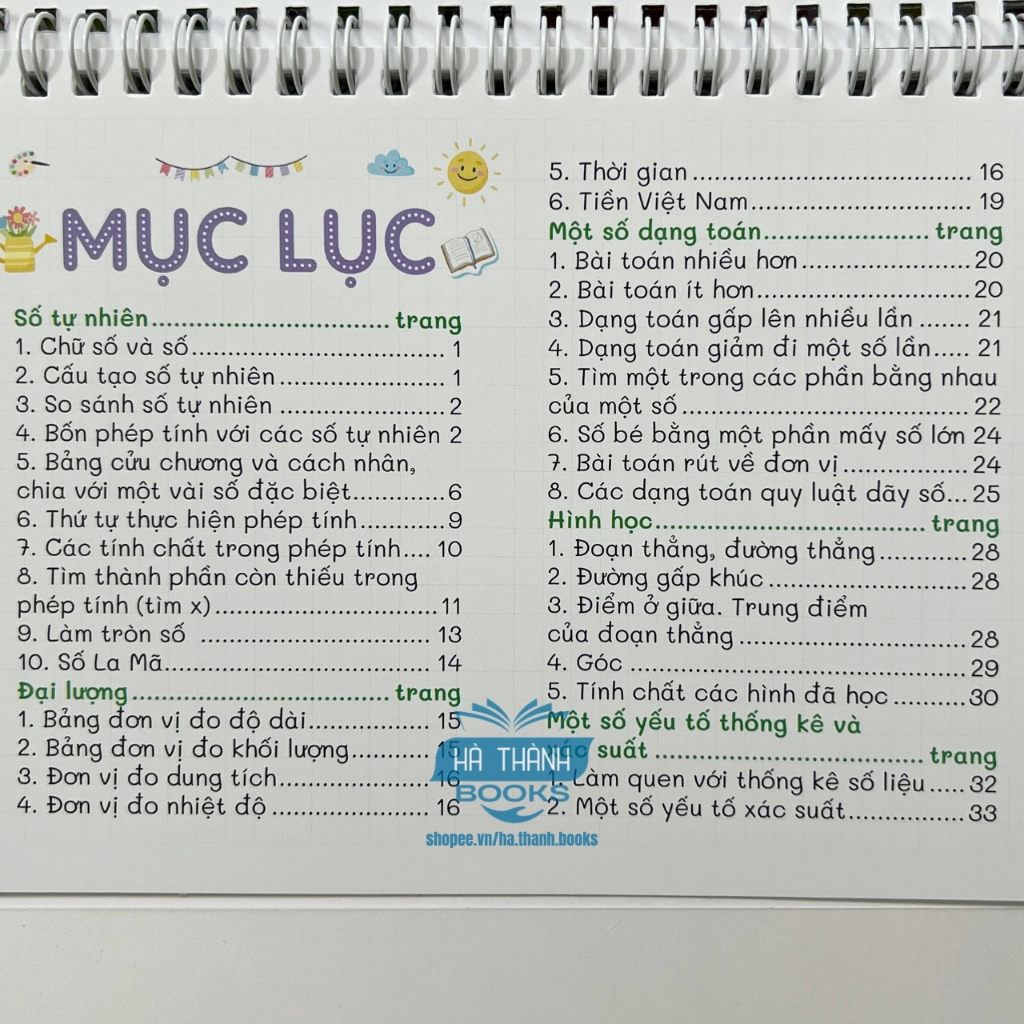 Sổ tay Take Note Toán lớp 2 – lớp 3 (Học nhanh, nhớ lâu, giúp học tốt Toán lớp 2 - 3)