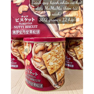 [ DATE MỚI ] Bánh Quy Mix Hạt Hạnh Nhân Ăn Kiêng Mamama - Florentan Nutty Biscuit - CÔ THƯ MARKET