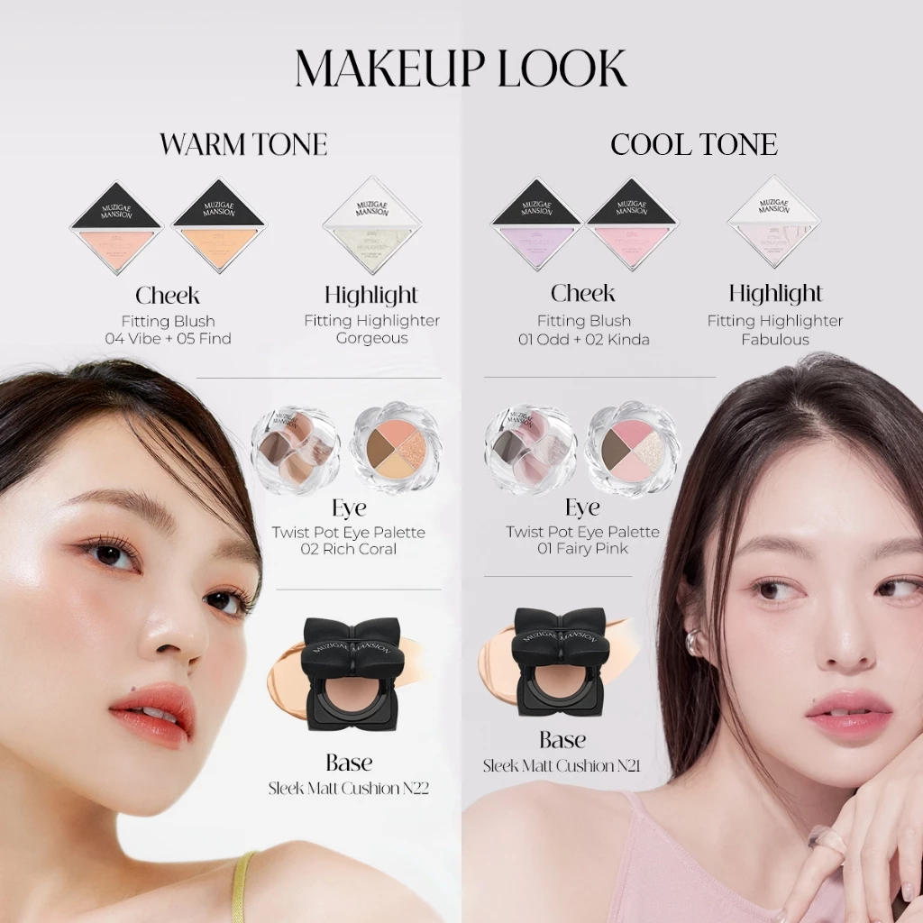 [MÃ CẬN DATE] Phấn Má Tạo Khối Muzigae Mansion Fitting Highlighter Mịn Lì Căng Bóng 5g
