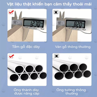 Panda giường gấp gọn Khung Thép Cao Cấp, Chắc Chắn,Giường Gấp Gọn Nhẹ, Bền Bỉ Dài 1M9