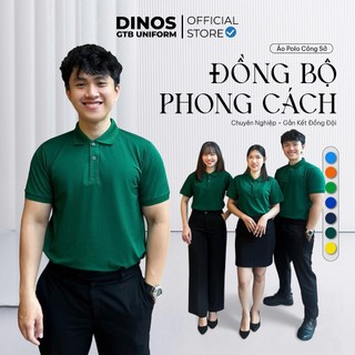 Áo Thun Poly Thái DINOS GTB Đồng Phục Doanh Nghiệp, Công Sở, Sự Kiện – Nhiều Màu Cho Nam Nữ