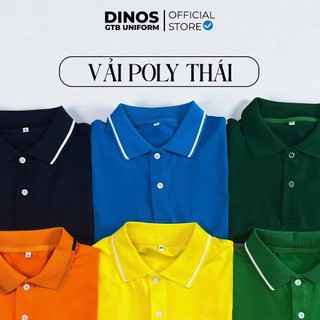 Áo Thun Poly Thái DINOS GTB Đồng Phục Doanh Nghiệp, Công Sở, Sự Kiện – Nhiều Màu Cho Nam Nữ