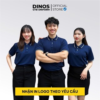 Áo Thun Poly Thái DINOS GTB Đồng Phục Doanh Nghiệp, Công Sở, Sự Kiện – Nhiều Màu Cho Nam Nữ