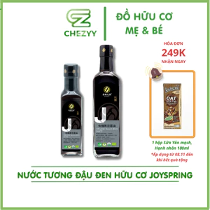 Nước tương đậu đen hữu cơ Joyspring, thương hiệu hàng đầu Đài Loan