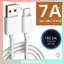 Cáp dữ liệu sạc siêu nhanh 100W/120W 2 trong 1 phù hợp với Android 7A/10A Cáp dữ liệu TYPE-C dòng điện cao-SN