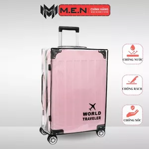 Áo Trùm vali nhựa trong suốt Khe Kéo đa năng M.e.n CD4 [CHẤT LƯỢNG]