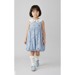 Đầm thô sát nách bé gái Rabity 952.060