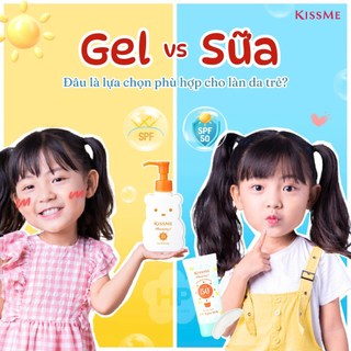 Kem Chống Nắng Cho Bé Từ 6 Tháng Tuổi Và Làn Da Nhạy Cảm Kissme Mommy (50g)