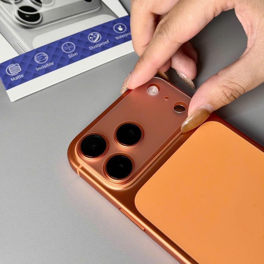 Tấm dán Nhám bảo vệ Camera Chống Trầy Xước cho IPhone 17 Pro Max