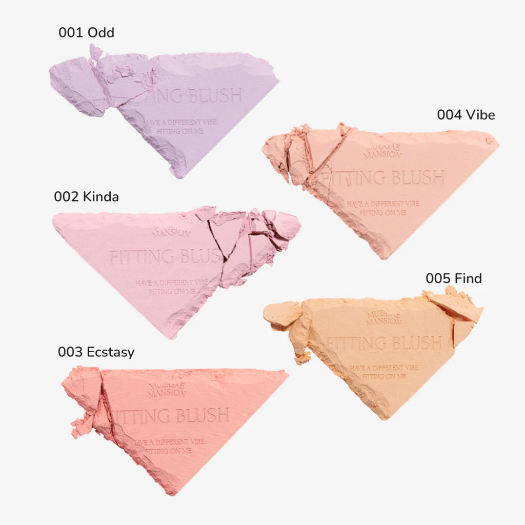 [MÃ CẬN DATE] Phấn Má Hồng Muzigae Mansion Fitting Blush Mịn Lì Tôn Da Độ Bám Tốt 5g