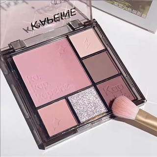 Bảng Phấn Mắt 6 Màu Đa Năng Z-Palette Hiệu Ứng Chuyển Sắc”Pure Lust"– Lì,Nhũ Mịn & Lấp Lánh