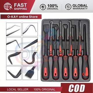 Bộ 9 Tua Vít Dài Đa Năng - Sửa Chữa Ô Tô Phớt Dầu O-ring Bền Bỉ