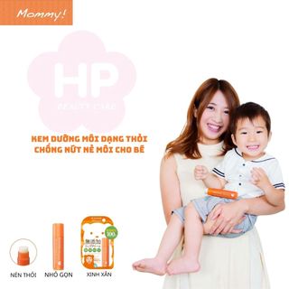 Son Dưỡng Môi Chống Nứt Nẻ Môi Dành Cho Bé Kissme Mommy Lip Cream N (Không Màu )2.5g
