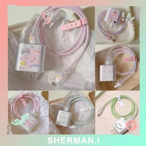 5 trong 1 Bộ sạc bảo vệ Vỏ sạc Cáp nhanh Bộ chuyển đổi cho dây bảo vệ dây sạc 18w/20w-SN