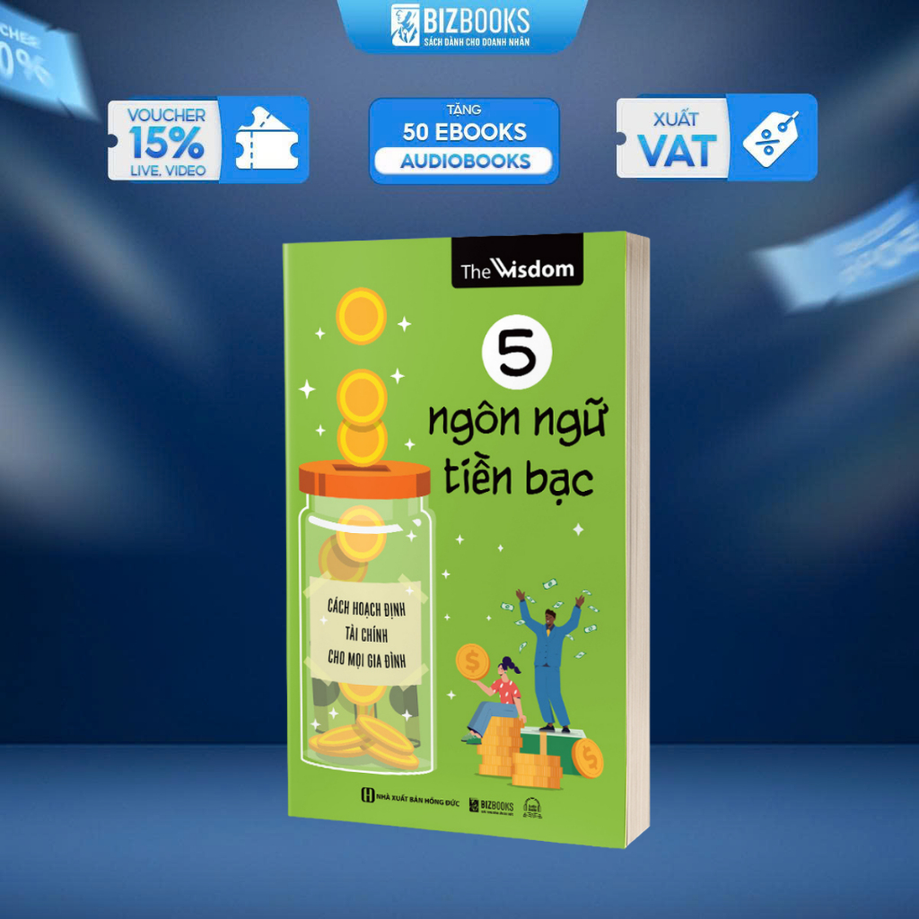 Sách - 5 Ngôn Ngữ Tiền Bạc: Cách Hoạch Định Tài Chính Cho Mọi Gia Đình - Bizbooks