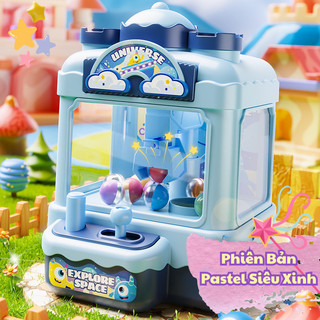 Máy Gắp Bóng Mini Pony,Monsters,Kuromi,Khủng Long Đáng Yêu Có Sẵn 6 Bóng, Chất Liệu Nhựa ABS Cho Bé Vui Chơi Thỏa Thích