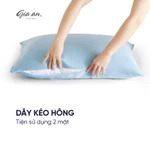 [Hỏa tốc] Bộ ga giường 4 món lụa Tencel 60s GIA AN HOME DECOR size 1m2x2m đến 2m2x2m gồm 1 drap bo chun 3 vỏ gối nằm-ôm — ảnh 6