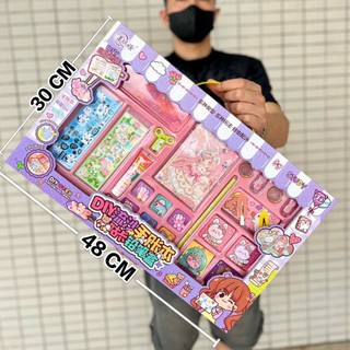 Bộ dụng cụ DIY sổ tay – hộp bút hoạt hình dễ thương
