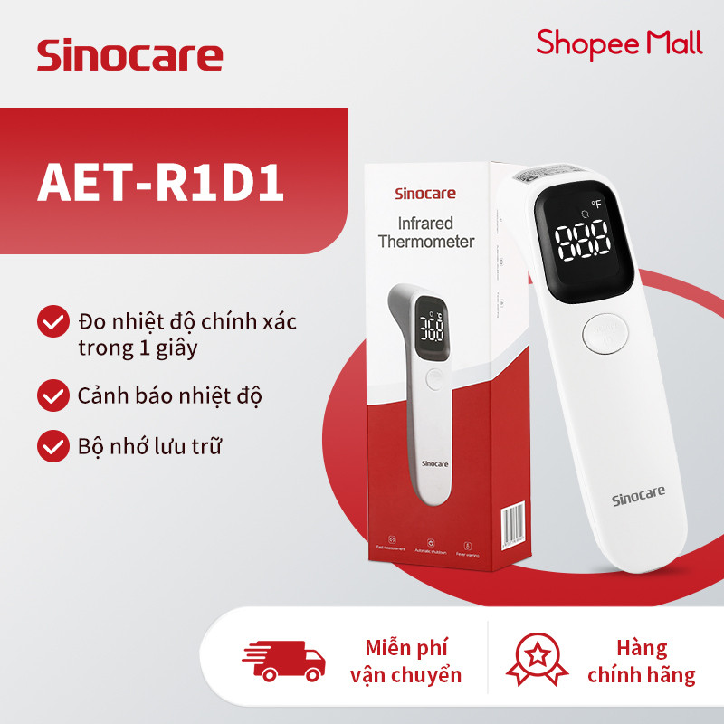 Review Nhiệt Kế Hồng Ngoại Sinocare AET-R1D1: Giá 215K, Có Tốt Không?
